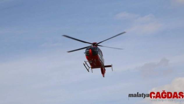 Ambulans helikopter 146 hasta için havalandı