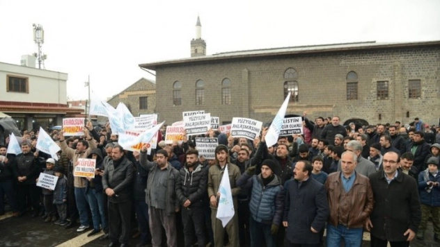 Diyarbakır'dan Amerika'nın Ortadoğu barış planına tepki