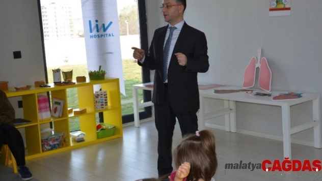 Anaokulu öğrencilerine organlar anlatıldı