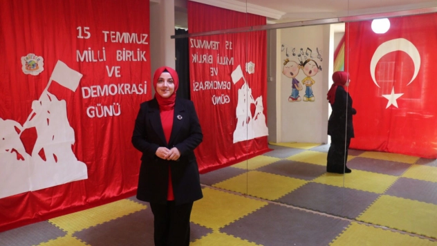 Anaokulunda Bayrak ve Vatan Sevgisi