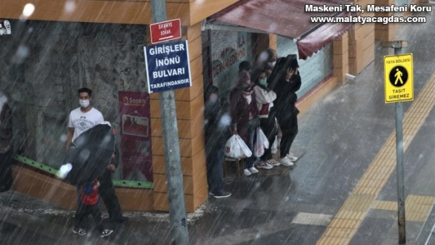 Aniden bastırdı, kaçacak yer bulamadılar