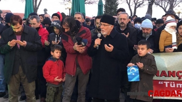 Ankara'da Doğu Türkistan için dua edildi