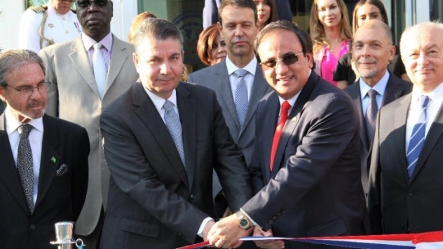 Ankara'da Dominik Büyükelçiliği'nin açılışı yapıldı