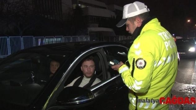 Ankara'da yılbaşı gecesi trafik denetimleri