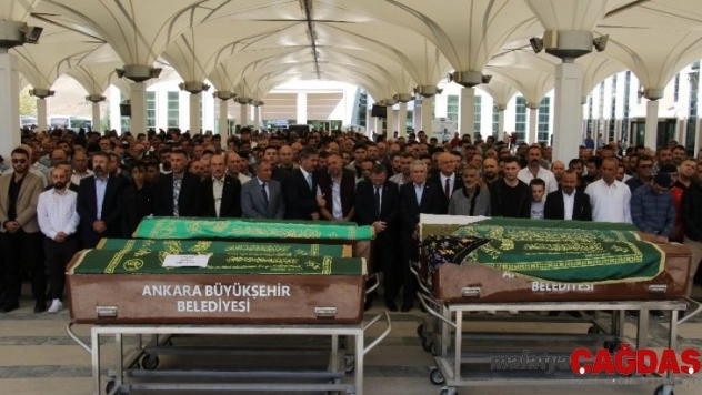 Ankara'daki kazada hayatını kaybedenler son yolculuğuna uğurlandı
