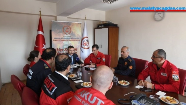 Ankara İtfaiyesi ve AKUT doğal afetlerde iş birliği yapacak