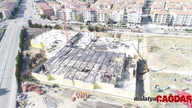 Ankara'nın en büyük Kültür ve Kongre Merkezi'nin yüzde 20'si tamamlandı