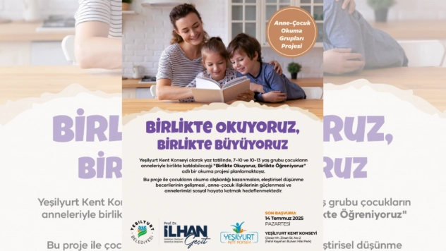 Anne-Çocuk Okuma Grupları Projesi