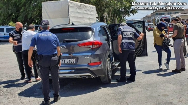 Antakya'da 32 ekiple asayiş denetimi