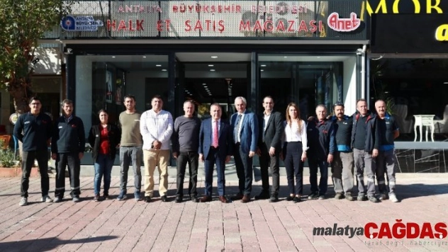 Antalya'da Halk Et Satış Mağazası 11 Aralık'ta açılacak