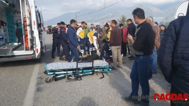 Antalya'da trafik kazası: 2 yaralı