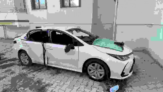 Aracın içinde çakmak gazı tüpü patladı: 1 çocuk yaralı