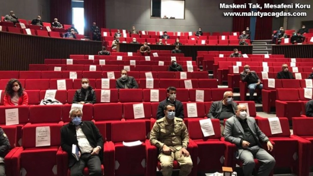 Arapgir'de 'Afet Farkındalık Eğitimi' verildi