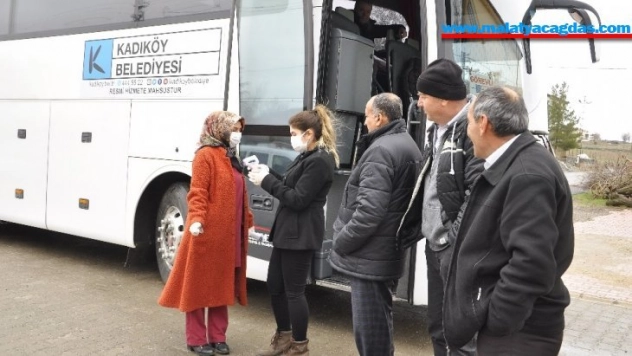 Arguvan'da korona virüs tedbirleri