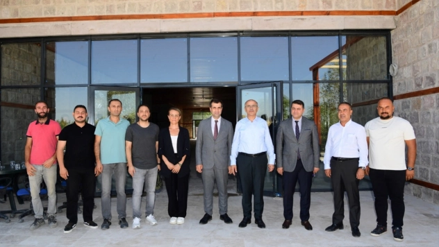 Arslantepe Höyüğü Karşılama Merkezi inşaatında sona gelindi