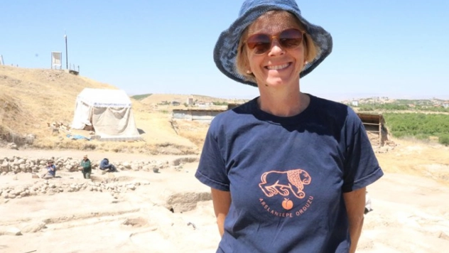 Arslantepe Höyüğü'ndeki kale duvarları restore ediliyor