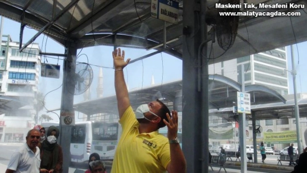 Aşırı sıcaklara buharlı çözüm