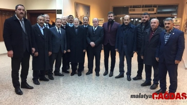 Aşkale Cumhur ittifakından Recep Akdağ'a ziyaret