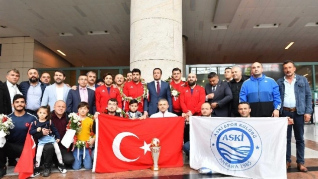 ASKİ güreşçileri Dünya Şampiyonası'nda
