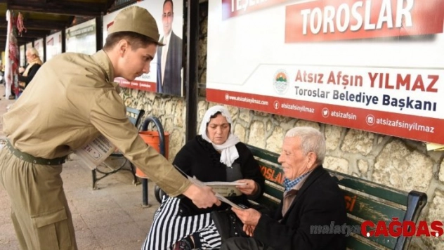 Atatürk'ün ilk gazetesi 'Minber' Toroslar'da yeniden hayat buldu