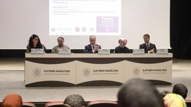 Atatürk Üniversitesi'nde 'Medyada suç ve suçun temsili' paneli