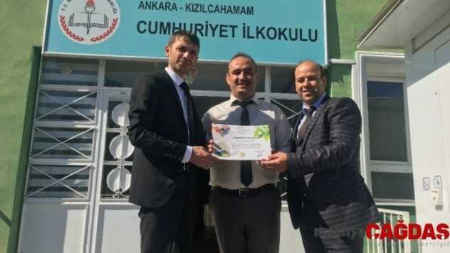 Atık pil yarışmasında birinci oldular