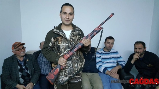 Avlamaya çalıştığı domuz eceli oluyordu