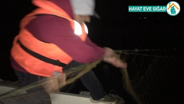 Avlanma yasağına uymayanlara gece baskını