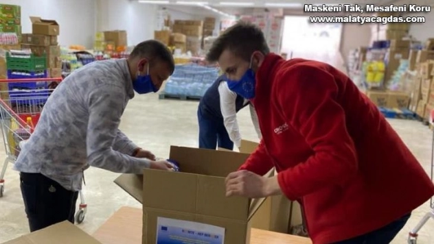 Avrupa Birliği Türkiye Delegasyonundan ihtiyaç sahibi ailelere destek