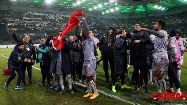 Avrupa'daki 4 galibiyetin 3'ü Başakşehir'den