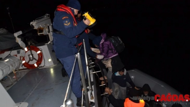 Aydın'da 71 düzensiz göçmen yakalandı.