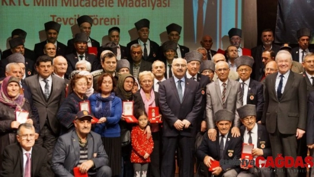 Aydın'da 80 Kıbrıs gazisi madalyalarına kavuştu