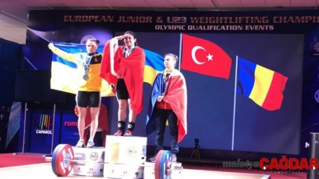 Aydınlı Milli Halterci Avrupa Şampiyonu oldu