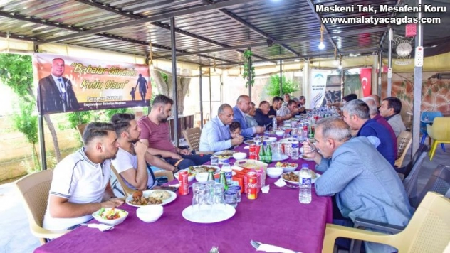 Babalar Gününde şehit babaları ve gaziler unutulmadı