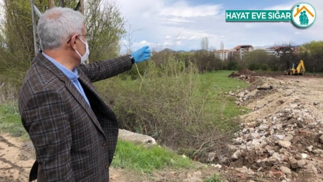 Bağlantı yolunda çalışmalar son sürat