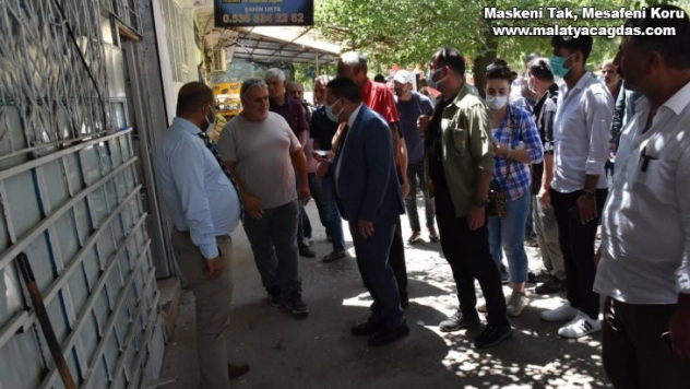 Bağlar Belediye Başkanı Beyoğlu, Bismil'de vatandaşlarla bir araya geldi