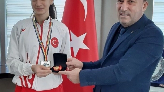 Milli sporcusu Sena Kızılaslan Avrupa şampiyonasında