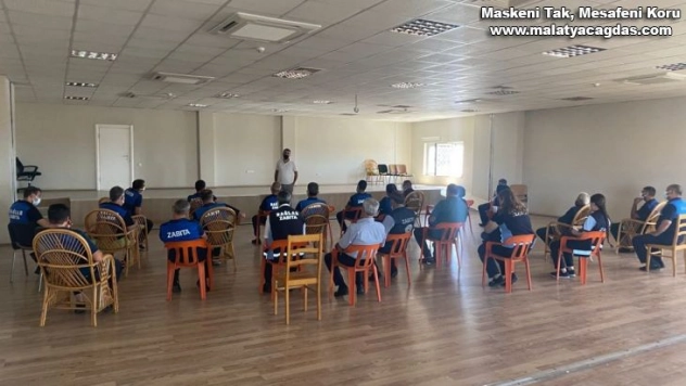 Bağlar Belediyesi personeline iş sağlığı ve güvenliği eğitimi