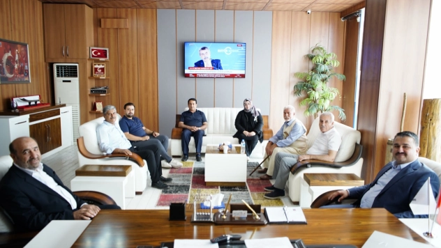 Bahattin Yıldız'dan Battalgazi İlçe Başkanlığı'na ziyaret