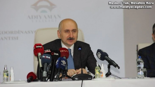 Bakan Adil Karaismailoğlu 100 yıldır yapılamayanları bir bir yapıyoruz