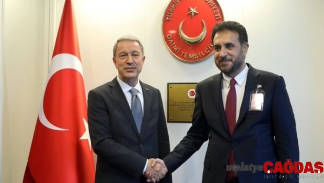 Bakan Akar, Afganistan Savunma Bakan Vekili Khalid ile görüştü