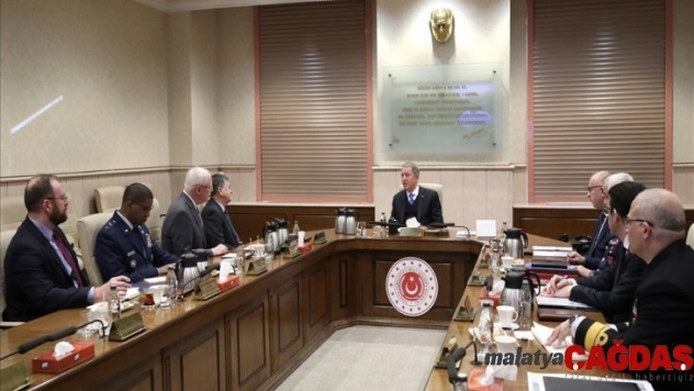 Bakan Akar, Satterfield ve Jeffrey'i kabul etti