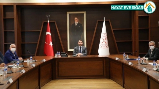 Bakan Albayrak, banka genel müdürleriyle görüştü