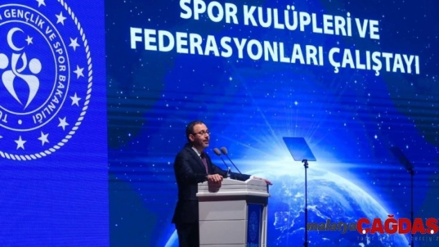 Bakan Kasapoğlu: 'Meclisimiz, Spor Kulüpleri ve Federasyonları Yasasıyla ilgili konuyu yakın bir zamanda gündemine alacak'