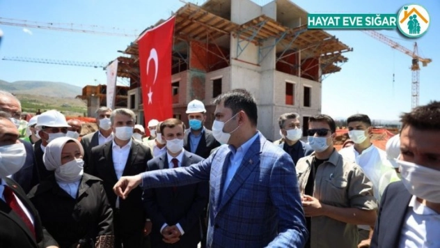 Bakan Kurum, Yapımı süren projeleri inceledi