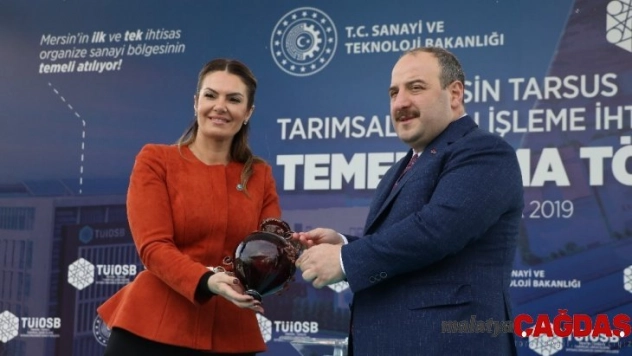 Bakan Varank, Mersin Tarsus Tarımsal Ürün İşleme İhtisas OSB'nin temelini attı