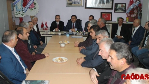 Bakan Yardımcısı Kaymakçı Tosyalı muhtarlarla buluştu