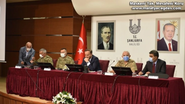 Barış Pınarı Bölgesindeki hizmetler görüşüldü