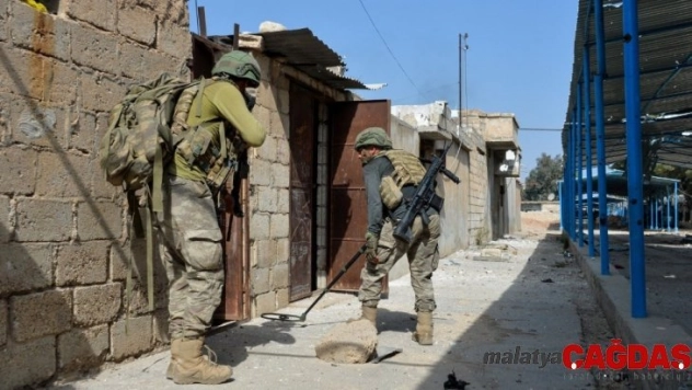 Barış Pınarı Harekatı bölgesinde mayın ve EYP'ler imha ediliyor