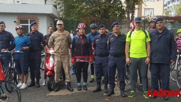 Barış Pınarı Harekatına destek için pedal çevirdiler